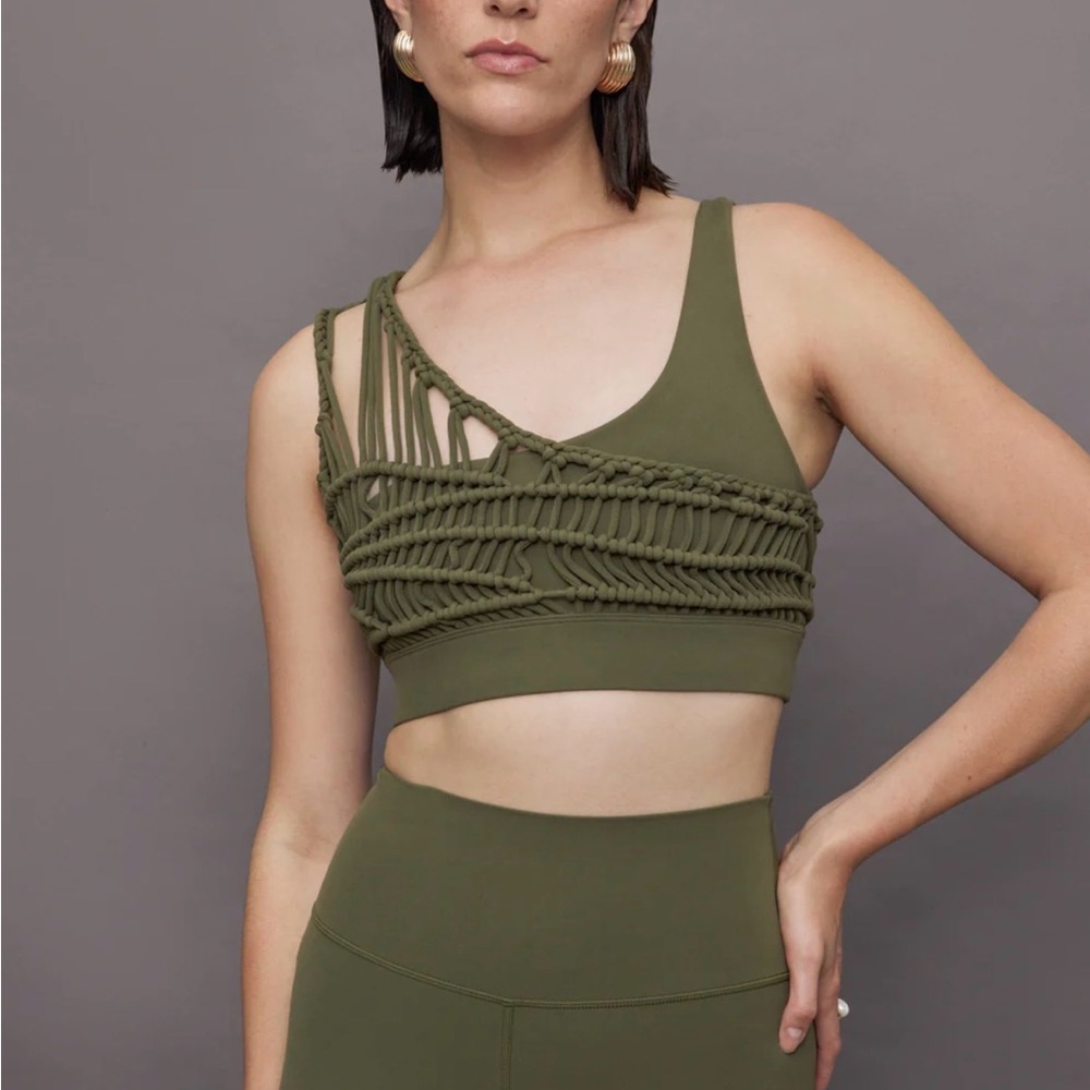 Carbon38 Crochet Bra in Melt